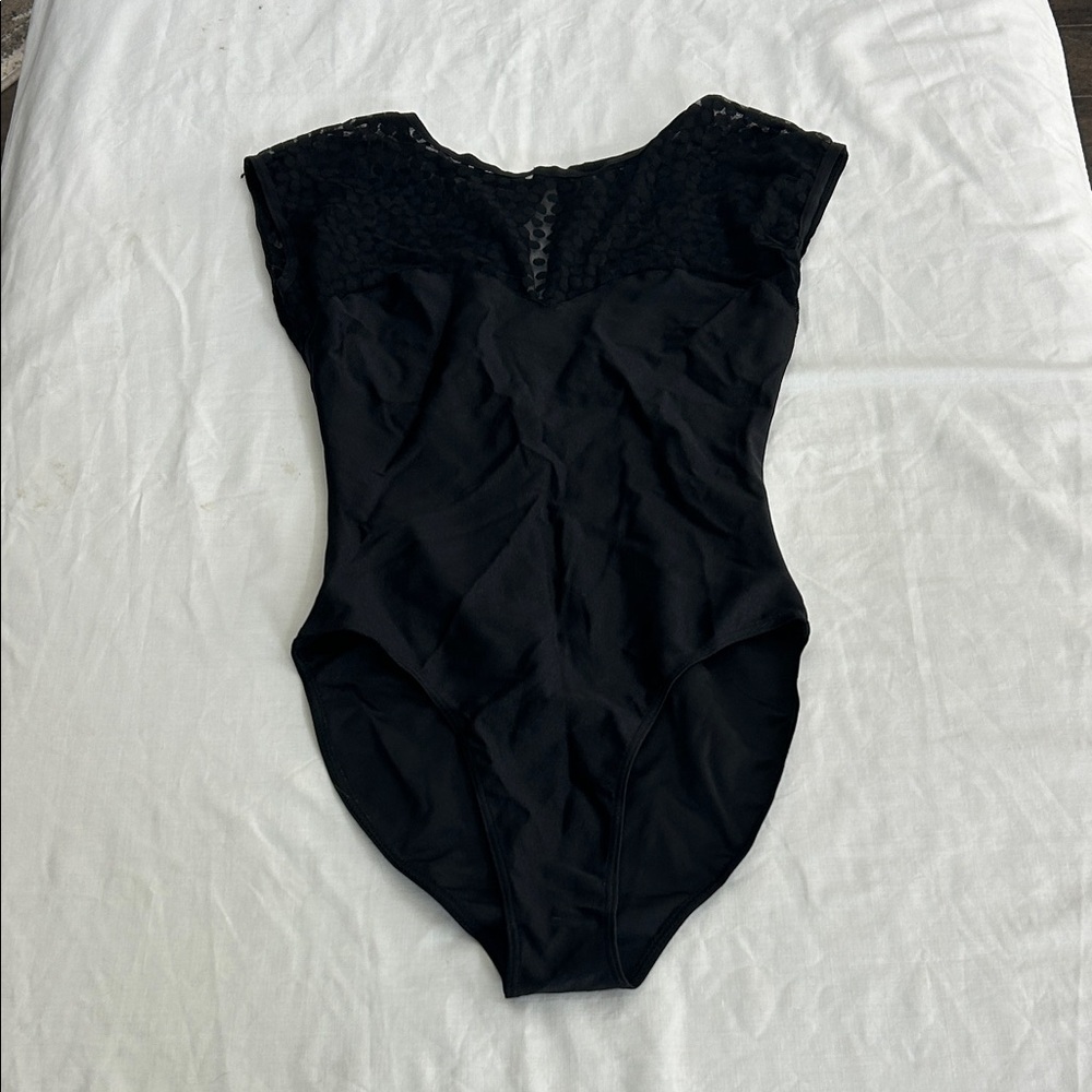 American Apparel Black Body Suit
